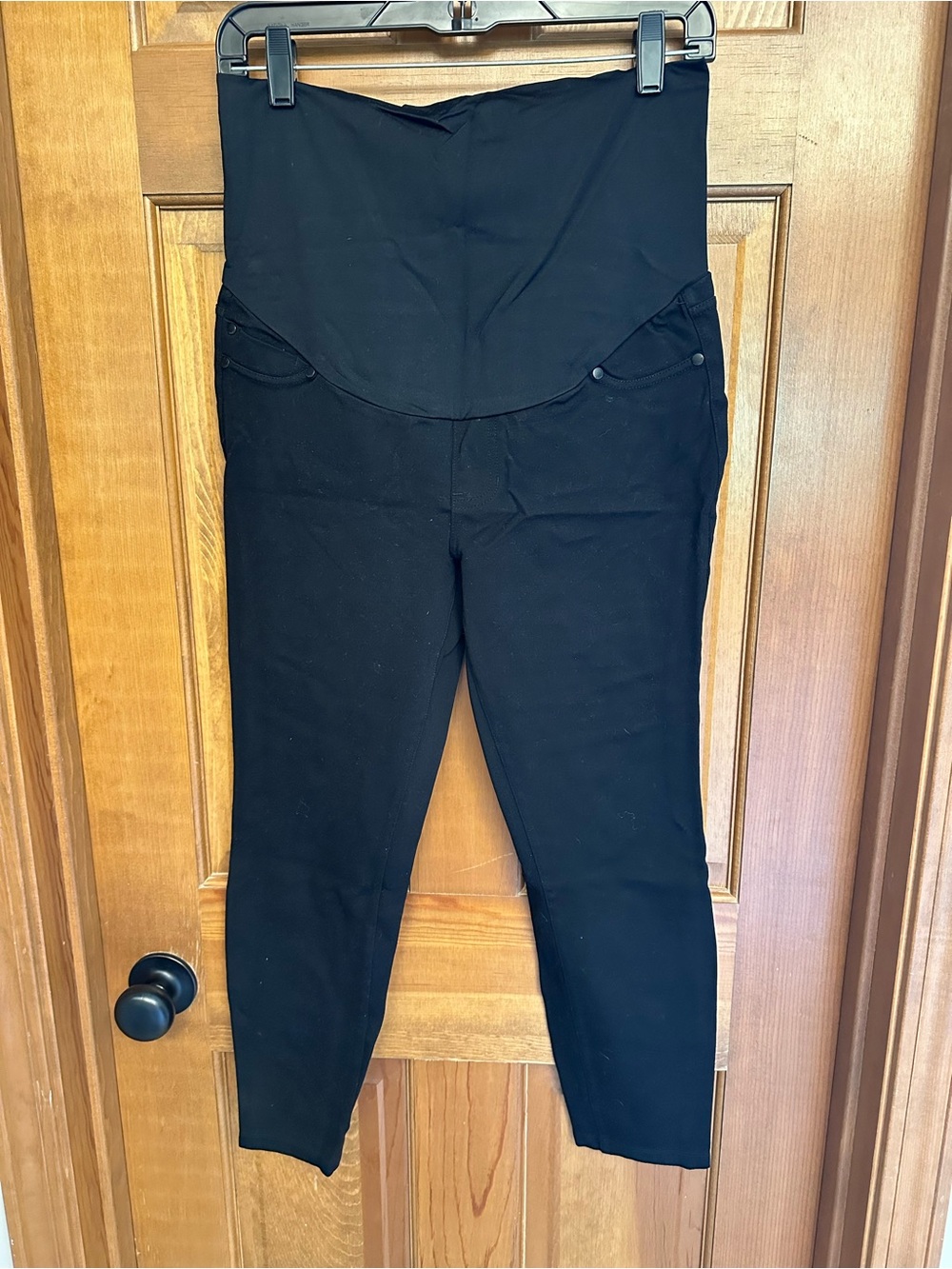 Liverpool Maternity The Legging Black with Waistband Size 6